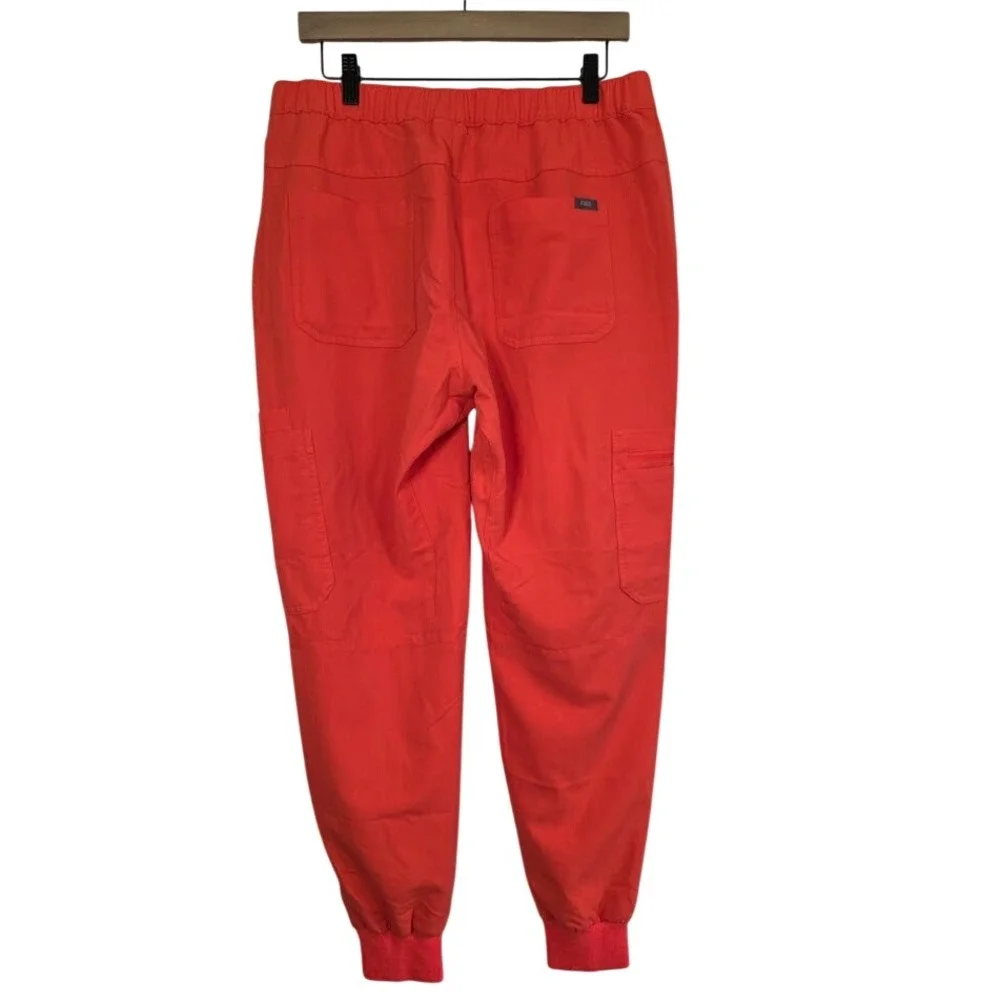 Figs Mens Large Tansen Scrub Pants Orange M22SW2018 Cargo Joggers PO 5127